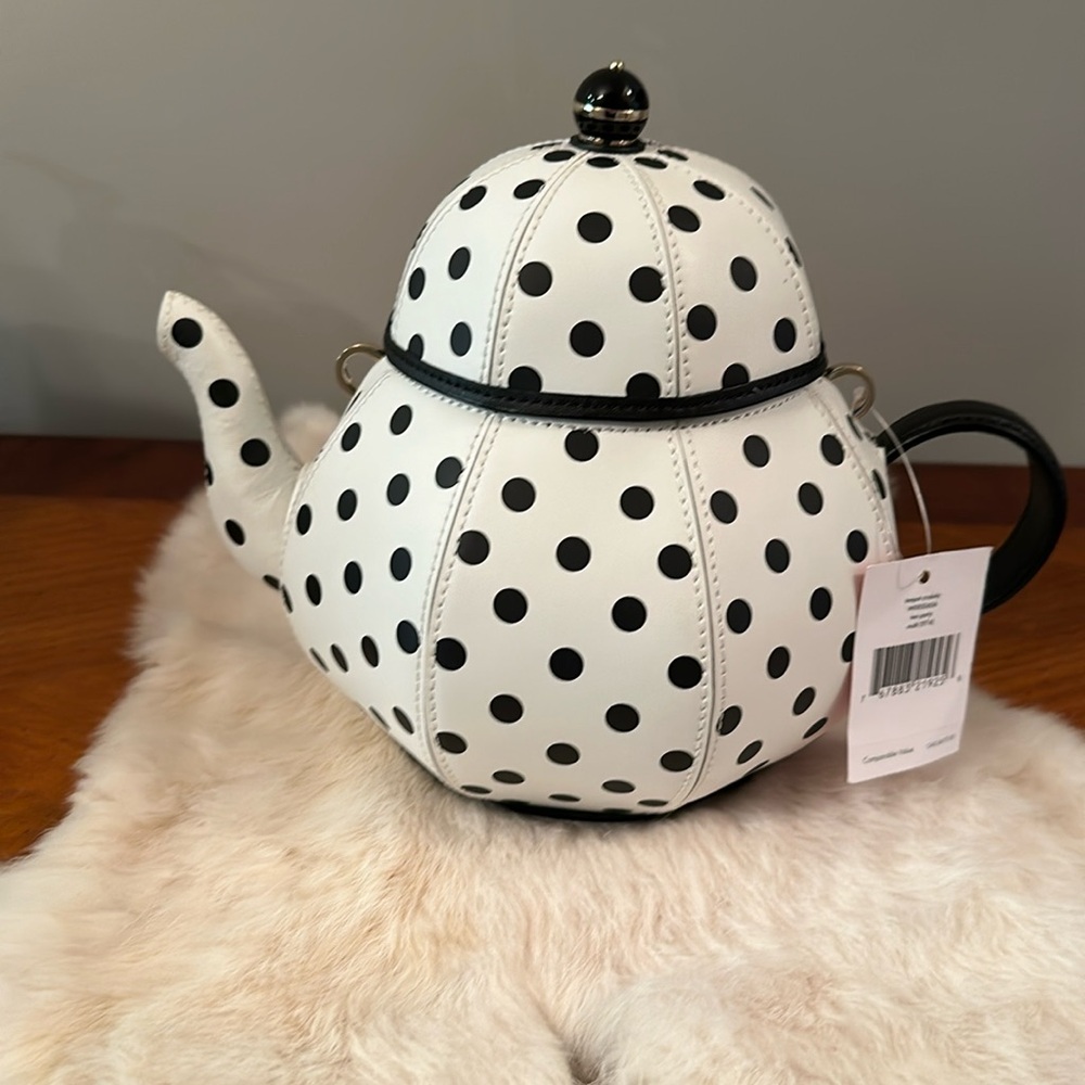 Kate Spade NWT Alice in Wonderland Teapot crossbody